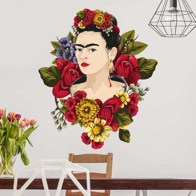 Konstutskrifter Frida Kahlo - Roses