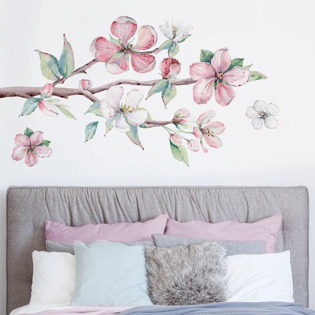 Kök dekoration Cherry Blossom Branch Watercolour Set