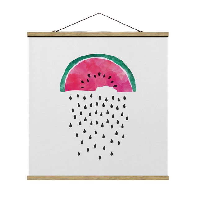Tavlor modernt Watermelon Rain
