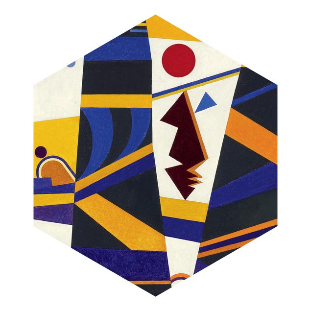 Hexagonala tapeter Wassily Kandinsky - Bond