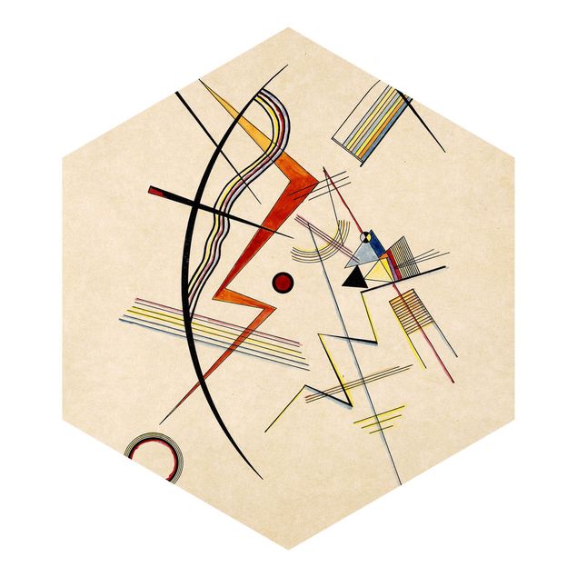 Hexagonala tapeter Wassily Kandinsky - Annual Gift