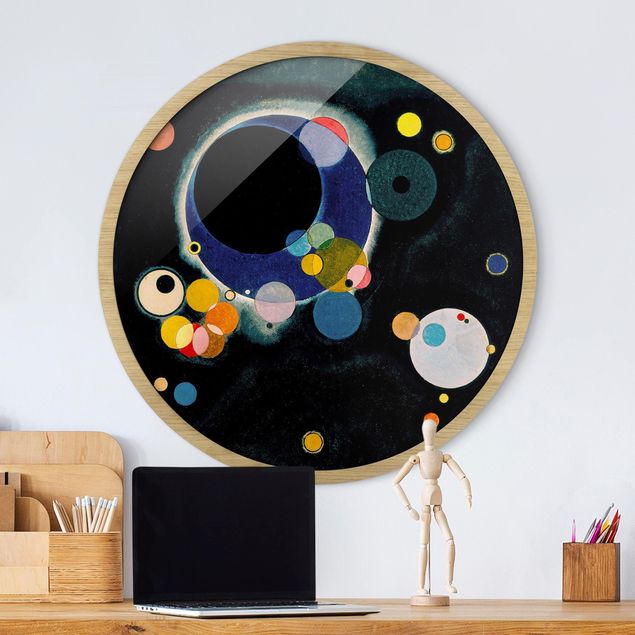 Konststilar Expressionism Wassily Kandinsky - Sketch Circles