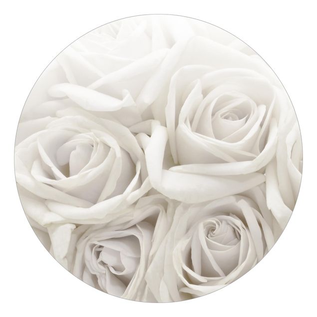 Tapeter modernt White Roses