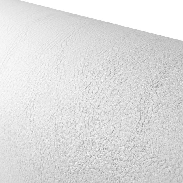 Möbelfolier vit White Leather