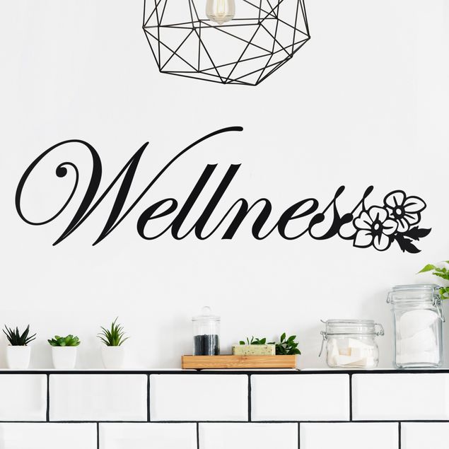 Kök dekoration Wellness Lettering