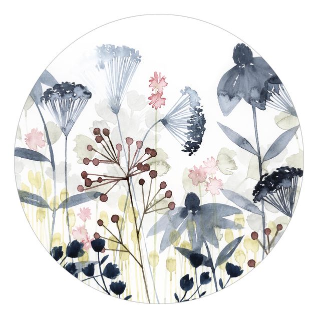 Tapeter modernt Wildflower Watercolour I