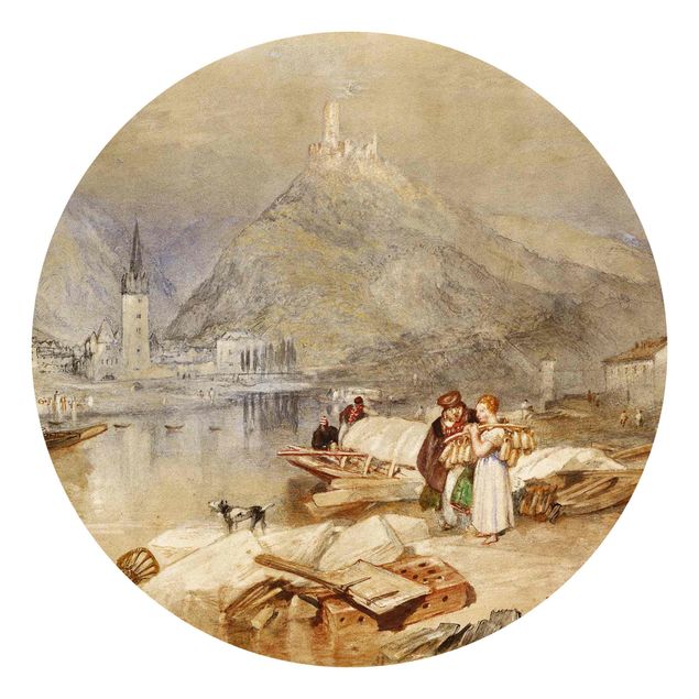 Konststilar William Turner - Bernkastel On The Moselle