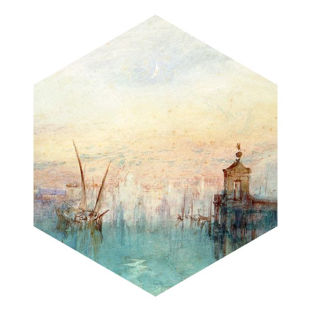 Tapeter modernt William Turner - Venice With Moon