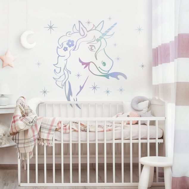 Inredning av barnrum Magic Unicorn