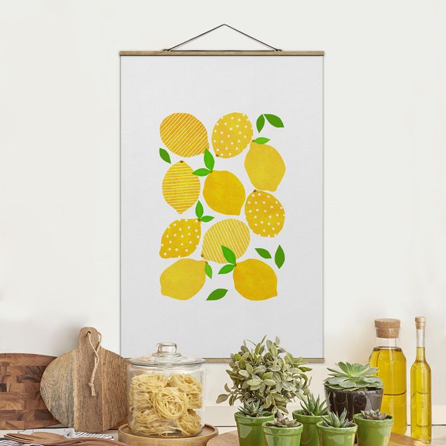 Kök dekoration Lemon With Dots