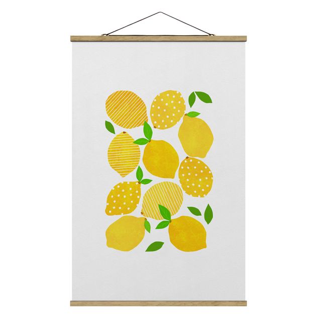 Tavlor modernt Lemon With Dots